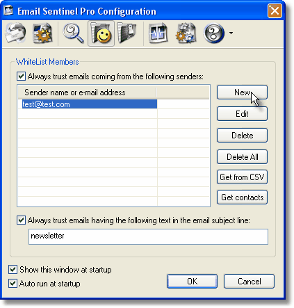 Email Sentinel Pro Screenshot